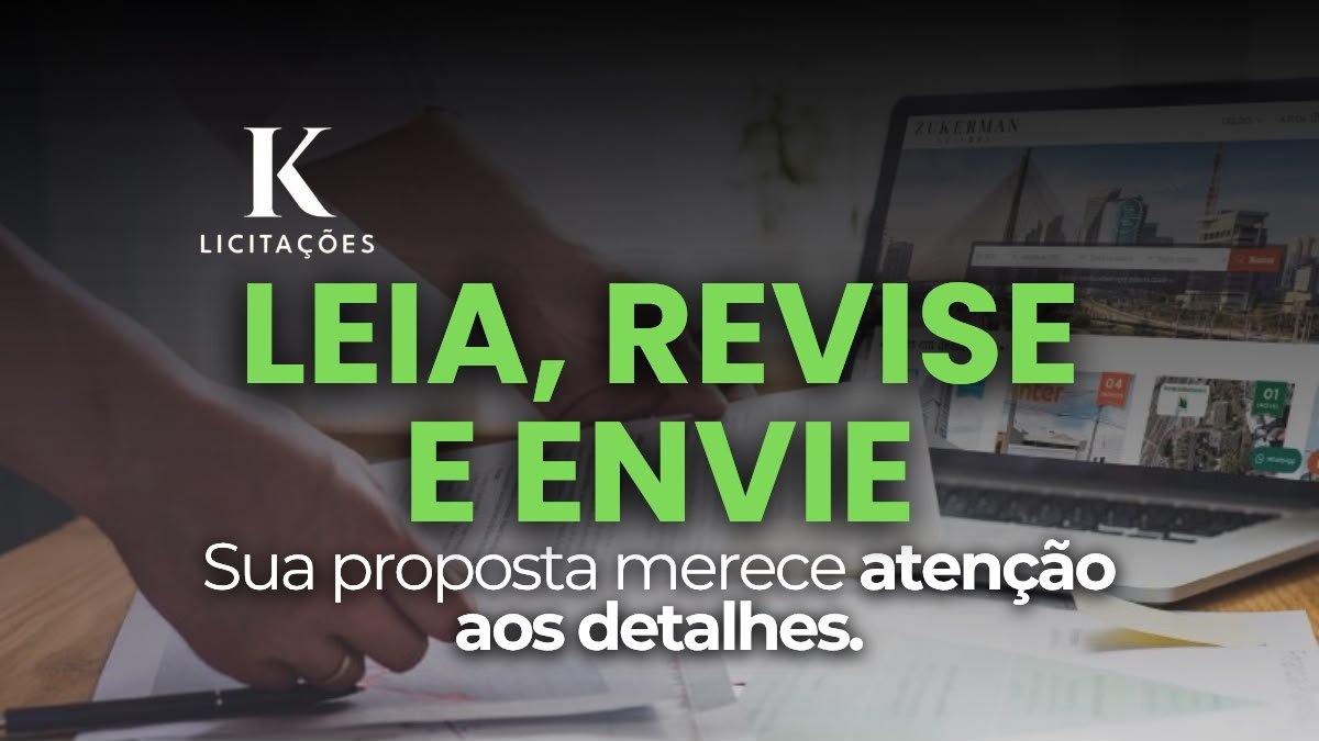 A KLicitações é referência no estado de São Paulo em assessoria jurídica estratégica em licitações públicas. Atuamos de forma completa em todas as fases do processo licitatório, oferecendo soluções personalizadas para empresas que desejam vender para o governo com segurança jurídica e foco em resultados.

Somos especialistas na análise de editais, elaboração de impugnações e recursos administrativos, garantindo transparência, legalidade e igualdade competitiva nos certames públicos.

Nossa equipe alia experiência prática e conhecimento técnico para defender os interesses dos empresários, corrigir exigências ilegais e contestar decisões de habilitação, julgamento de propostas e resultados finais

Se sua empresa busca assessoria em licitações
